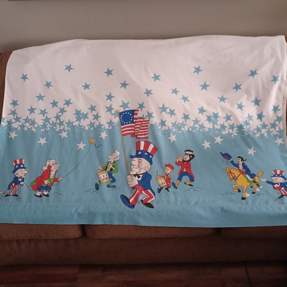Vintage mr magoo flat sheet